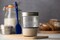 Kilner Sourdough Starter Set, 2 Glass Jars with Spatula and Measuring Markers